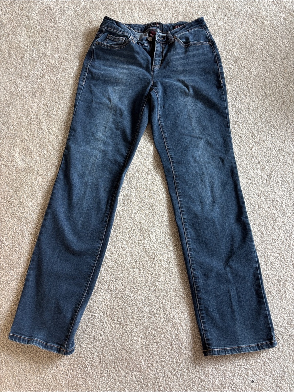 Earl Jeans Deep Blue Straight-Leg Women’s Jeans
